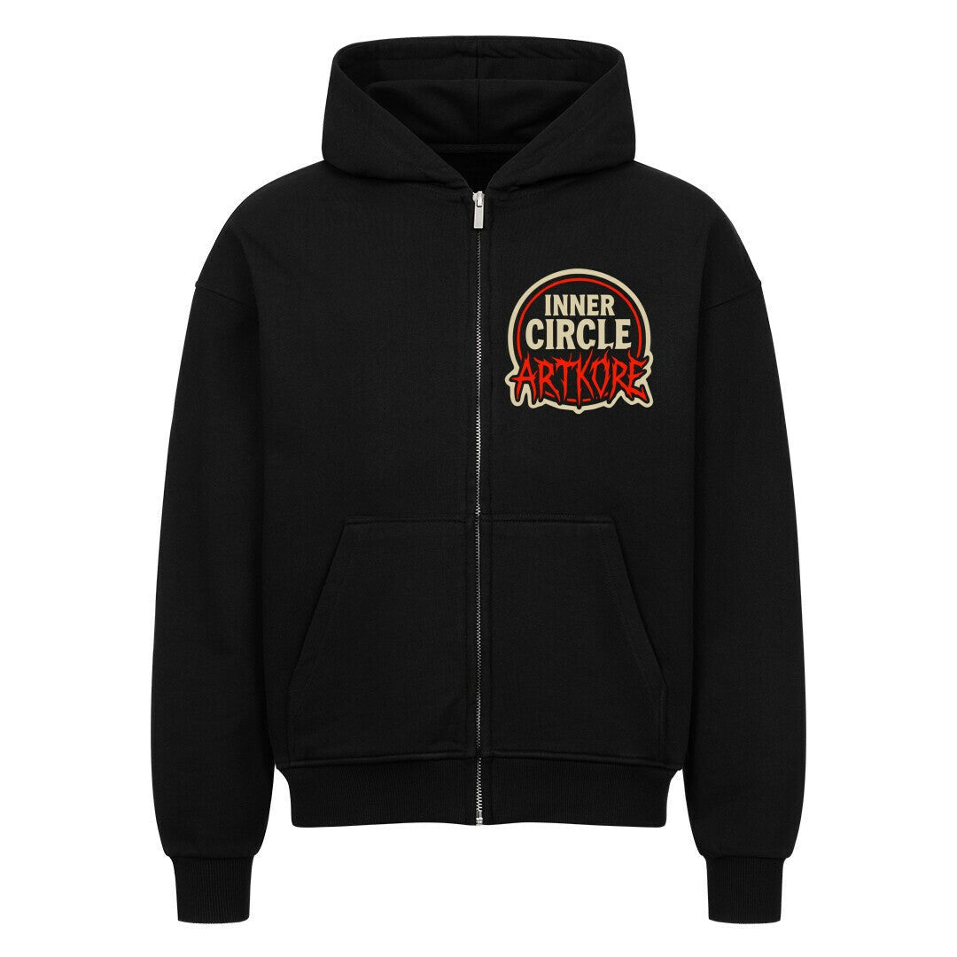 Crew Oversized Zipper Hoodie - artkore