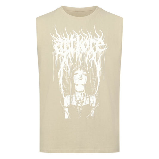 Sleeveless Oversized Tee - artkore