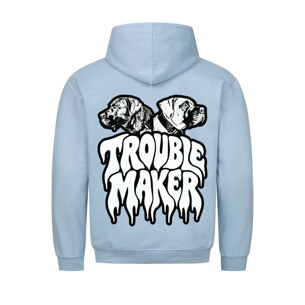 Trouble Hoodie - Mit Ärmeldruck - artkore