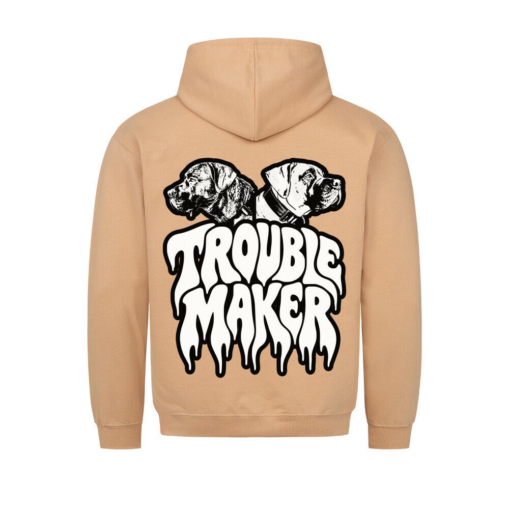 Trouble Hoodie - Mit Ärmeldruck - artkore