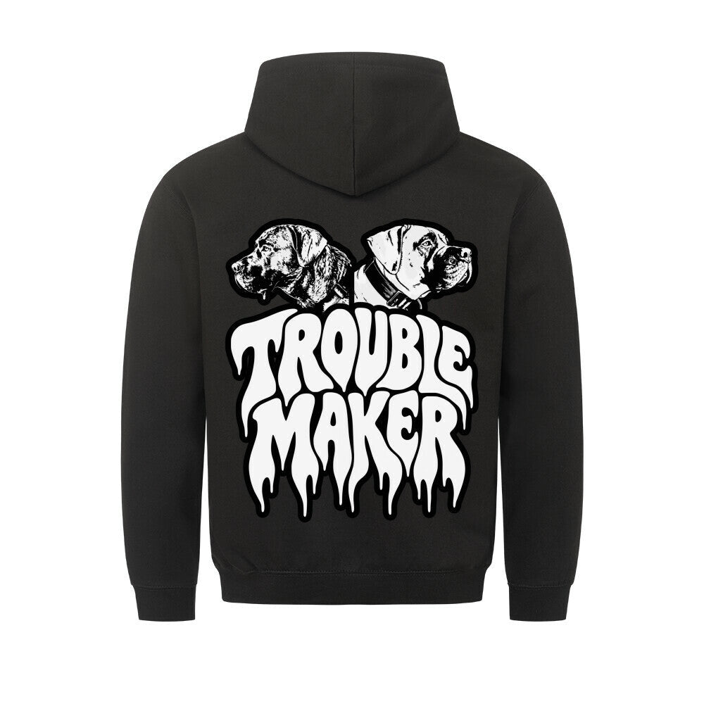 Trouble Hoodie - Mit Ärmeldruck - artkore