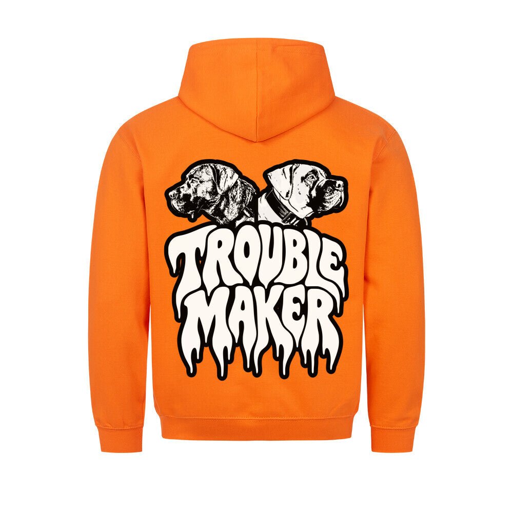 Trouble Hoodie - Mit Ärmeldruck - artkore