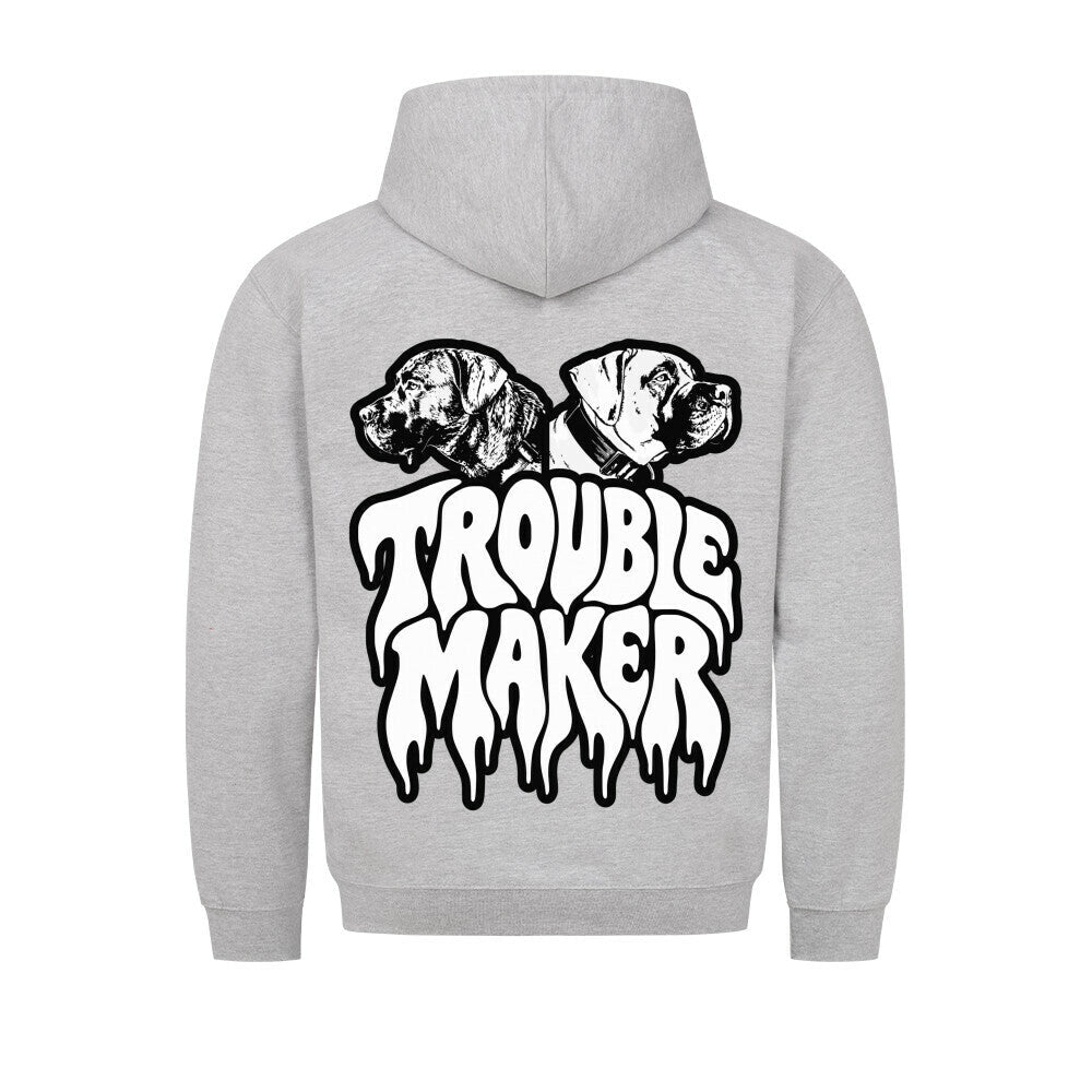 Trouble Hoodie - Mit Ärmeldruck - artkore