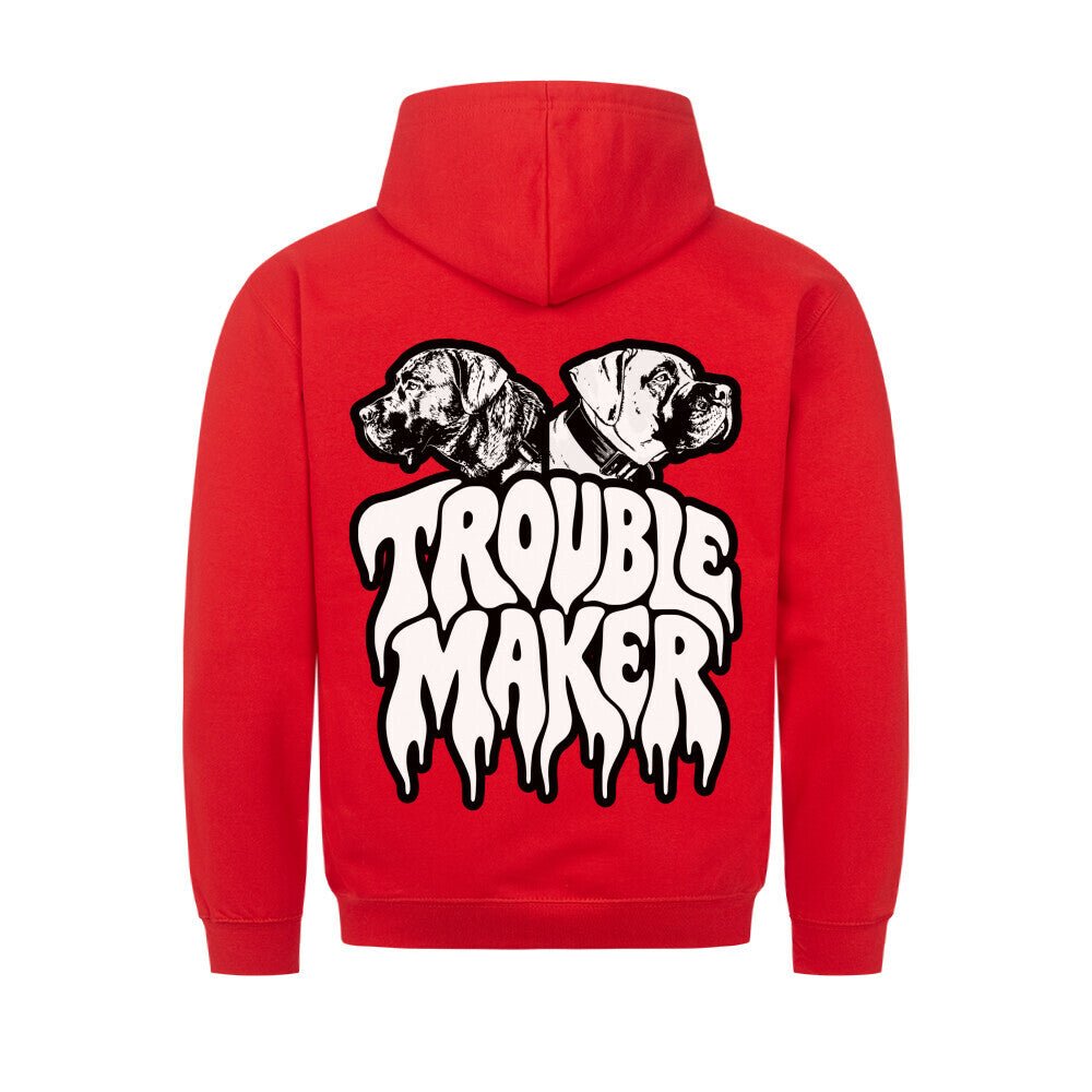 Trouble Hoodie - Mit Ärmeldruck - artkore