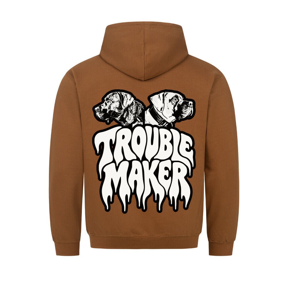 Trouble Hoodie - Mit Ärmeldruck - artkore
